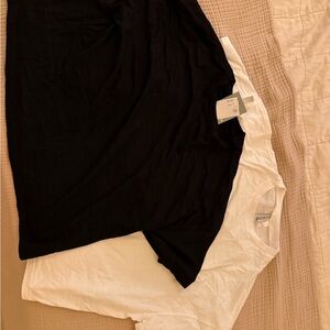 HM Black and White T-Shirts set